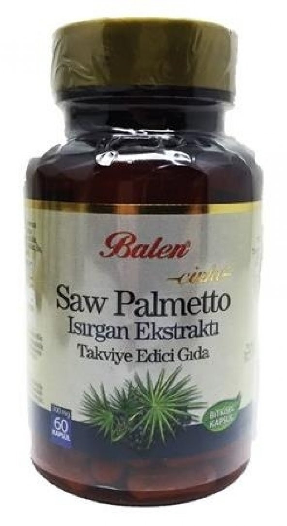 Balen Saw Palmetto Isırgan Ekstraktı 300 mg 60 Kapsül
