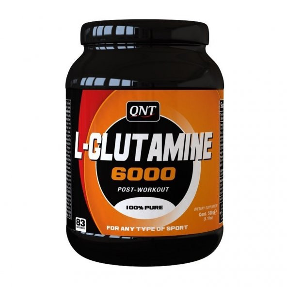 QNT L-Glutamine 6000 Saf - 500 Gram (2 HEDİYELİ)