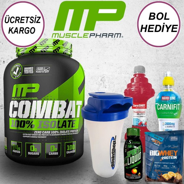 MusclePharm Combat 100 İsolate Protein Tozu 2268 Gr