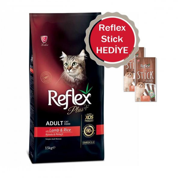 Reflex Plus Kuzulu Kuru Kedi Maması 15 Kg