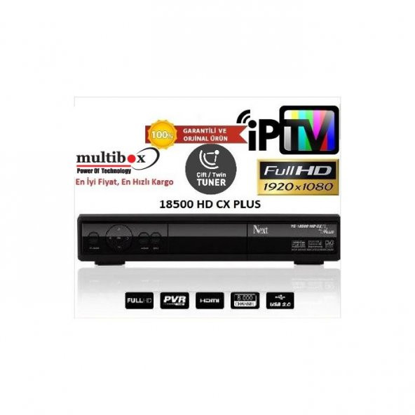 Next YE-18500 HD CX PLUS Çift Tunerli Uydu Alıcı - 2