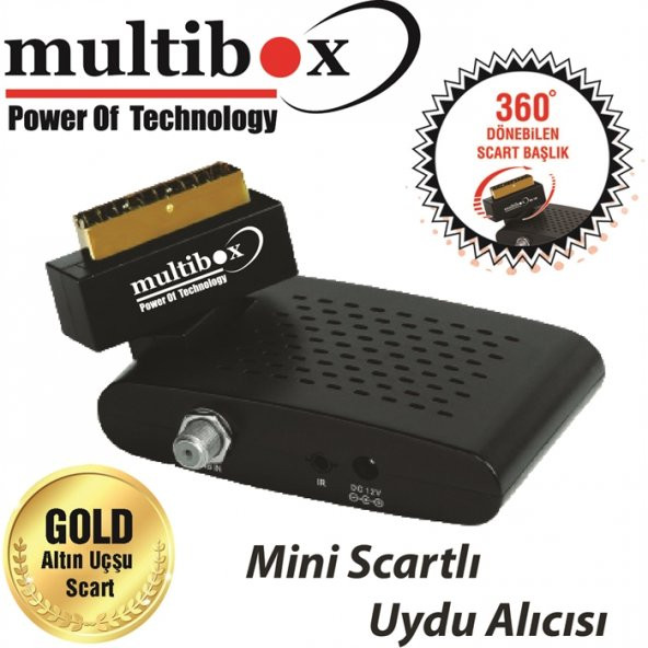 Multibox MB-145 Mini Scartlı Uydu Alıcısı - 1