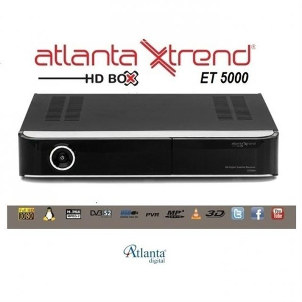 Atlanta ET-5000 Xtrend Smart Linux HD PVR Dijital Uydu Alıcısı