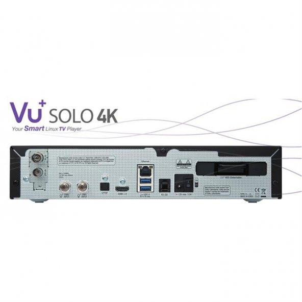 Vu+Solo 4K Uydu Alıcısı
