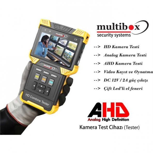 Multibox AHD-152 Kamera Test Cihazı