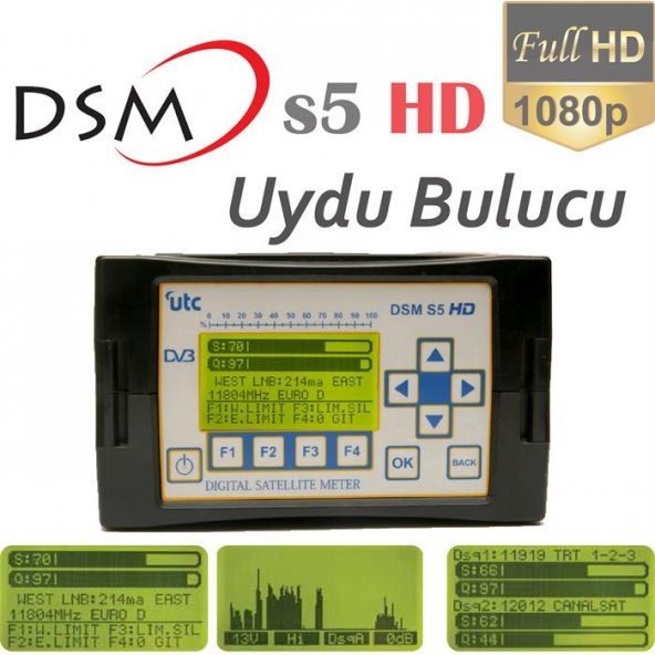DSM S5 HD Uydu Yön Bulucu Çanak Ayarlama Cihazı - 3