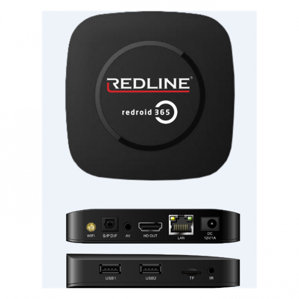 Redroid 365 ( İPTV OTT BOX Android ) 4K Android Box