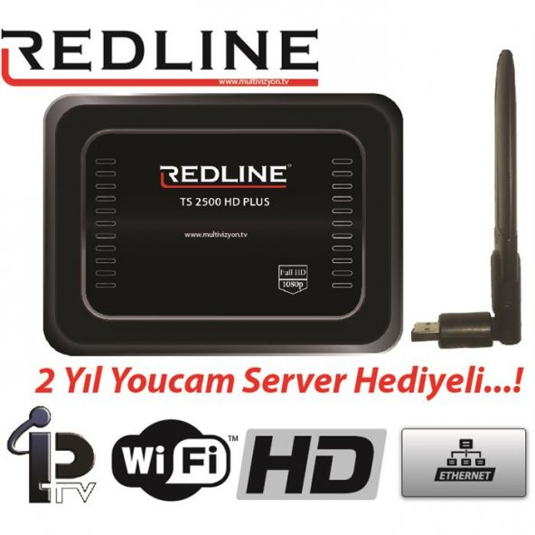 Redline TS 2500 HD Plus FullHD Mini Uydu Alıcısı