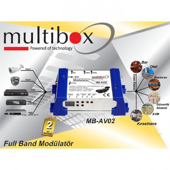 Multibox MB-AV02 AV Modulator