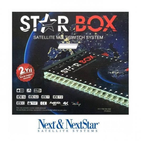 Next-STARBOX 10/16 Kaskadlı Santral (Multiswitch)