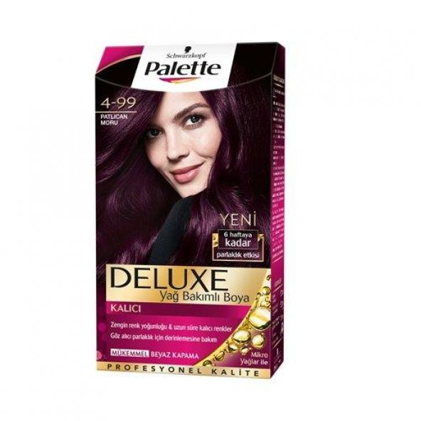 Zdelist Palette Deluxe Kit Saç Boyası  4-99 Patlıcan Moru