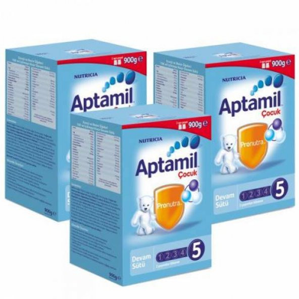 Aptamil 5 Devam Sütü 900 gr. (3lü)