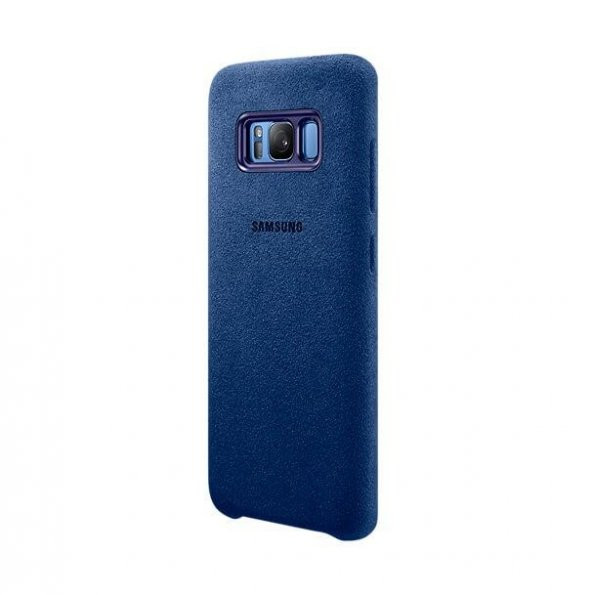 Samsung Galaxy S8 Alcantara Orjinal Kılıf EF-XG950  MAVİ