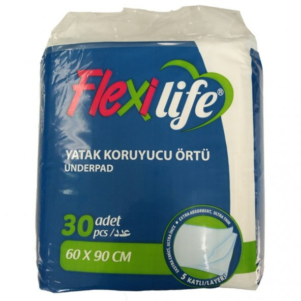 Flexilife Hasta Altı Bezi Serme Yatak Koruyucu ( 90*60 ) 180 Adet
