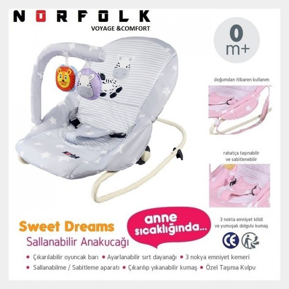 Norfolk Sweet Dreams Oyuncaklı Ev Tipi Ana Kucağı Ana Dizi - 2