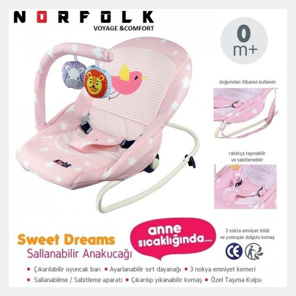 Norfolk Sweet Dreams Oyuncaklı Ev Tipi Ana Kucağı Ana Dizi - 3