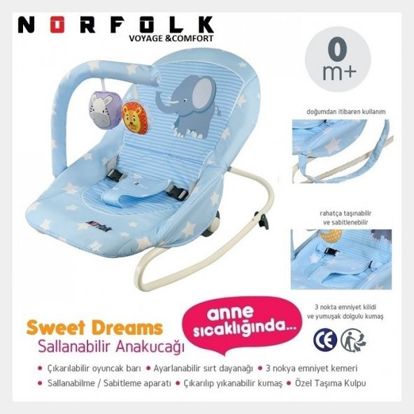 Norfolk Sweet Dreams Oyuncaklı Ev Tipi Ana Kucağı Ana Dizi - 3