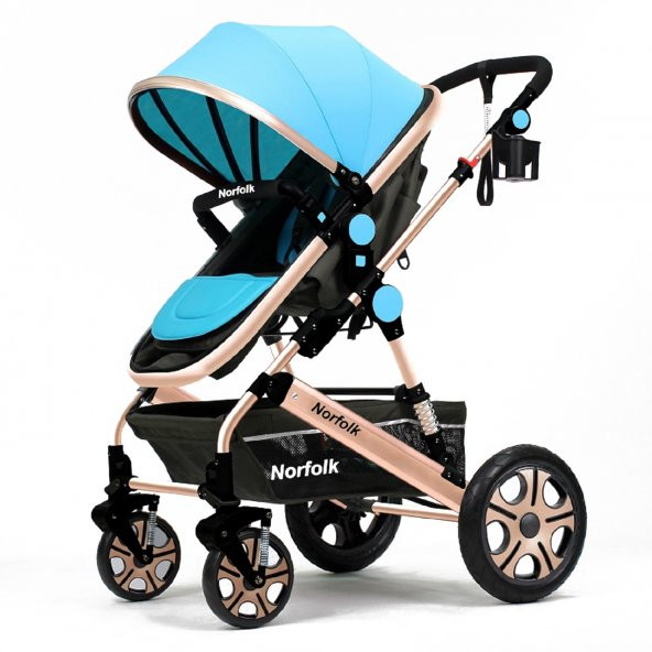 Norfolk Baby Voyage Comfort Air Luxury Çift Yönlü Bebek Arabası - 3