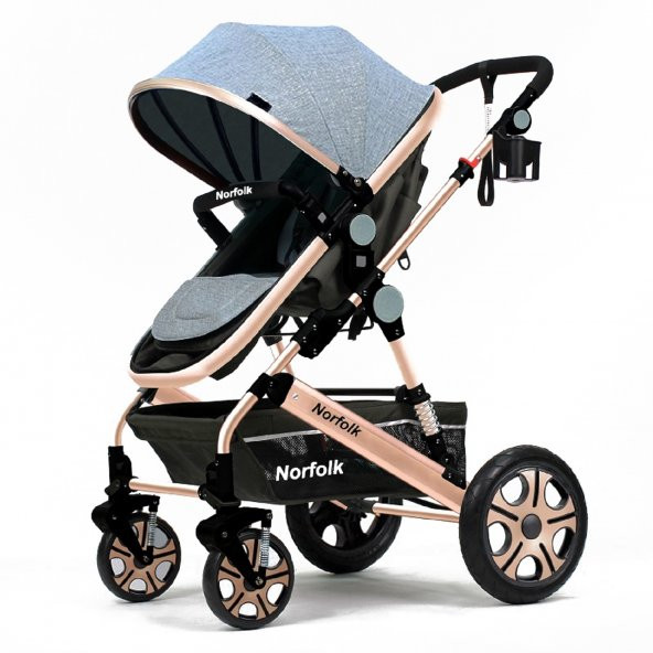 Norfolk Baby Voyage Comfort Air Luxury Çift Yönlü Bebek Arabası - 4