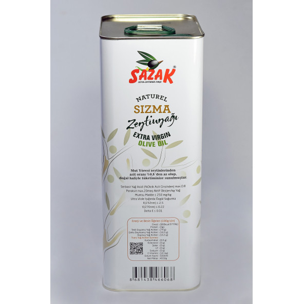 Naturel Sızma Zeytinyağı 5 LT - 2