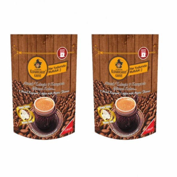 Kervansaray 2x120gr Damla Sakızlı 7 Karışımlı Kahve