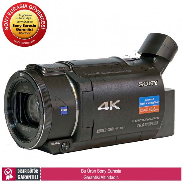 Sony FDR-AX53 4K Ultra HD (3840 x 2160) Video Kamera