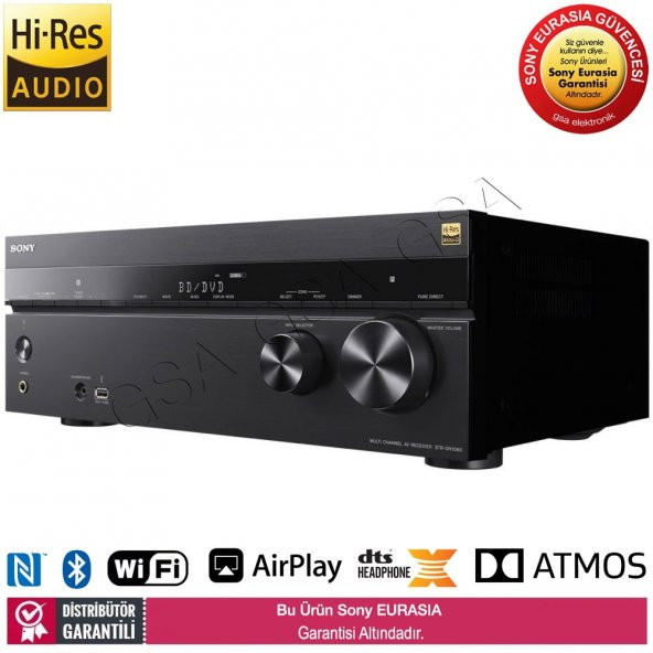 SONY STR-DN1080 Dolby Atmos, DTS X Hi-Res 7,2 Kanal Sinema Anfisi - 2