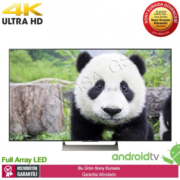 Sony KD-75XE9005 189 Ekran 4K HDR X1 Full LED TV