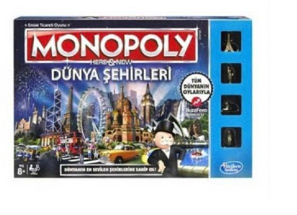 MONOPOLY DÜNYA ŞEHİRLERİ 2817