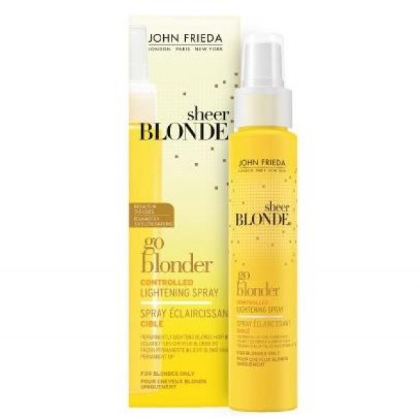 John Frieda Sheer Blonde Renk Açıcı Sprey 100 ml