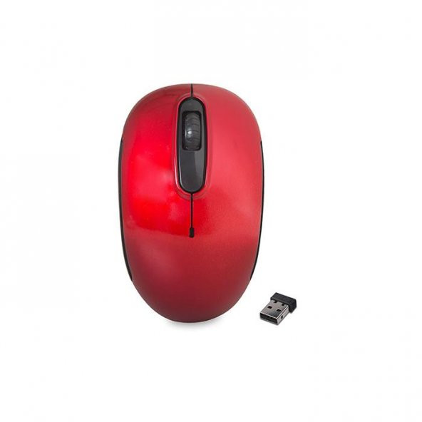 Everest SMW-666 Usb Kırmızı 2.4Ghz Optik Wireless Mouse