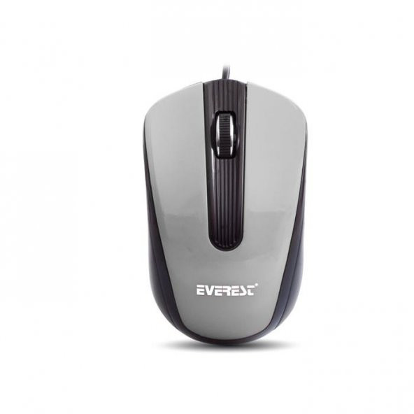 Everest SM-249 Usb Gümüş/Siyah 800 dpi Optik Mouse