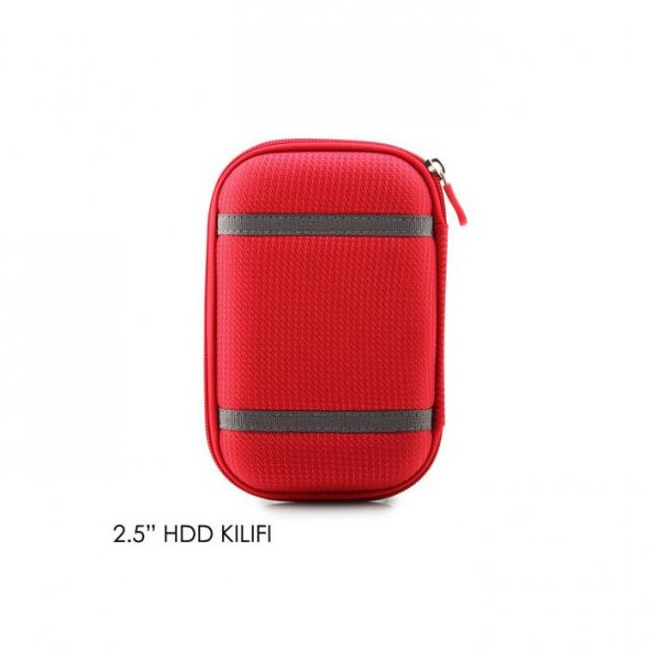 Addison HDD-130 Kırmızı 2.5 Hdd Kılıfı - 1