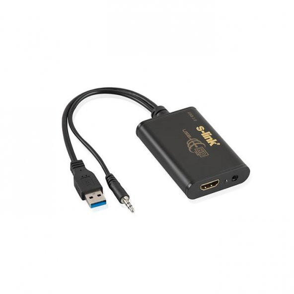 S-link SL-UH30 USB 3.0 To HDMI Çevirici Adaptör