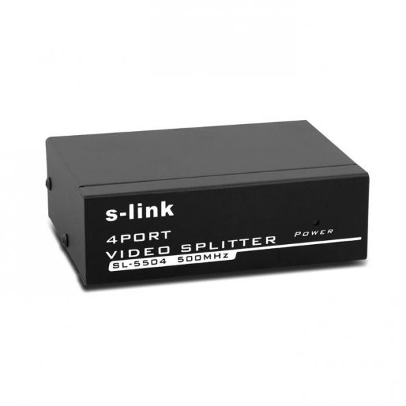 S-link SL-5504 4 VGA 500Mhz Monitör Çoklayıcı