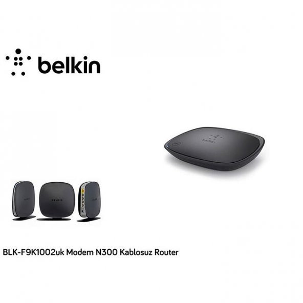 Belkin BLK-F9K1002uk N300 Kablosuz Router