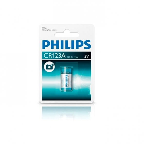 Philips CR123A/01B Minicell Lithium CR123A Tekli Pil