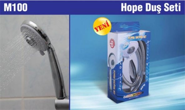 Hope Su Tasarruflu Duş Başlığı Seti Banyo Bataryası