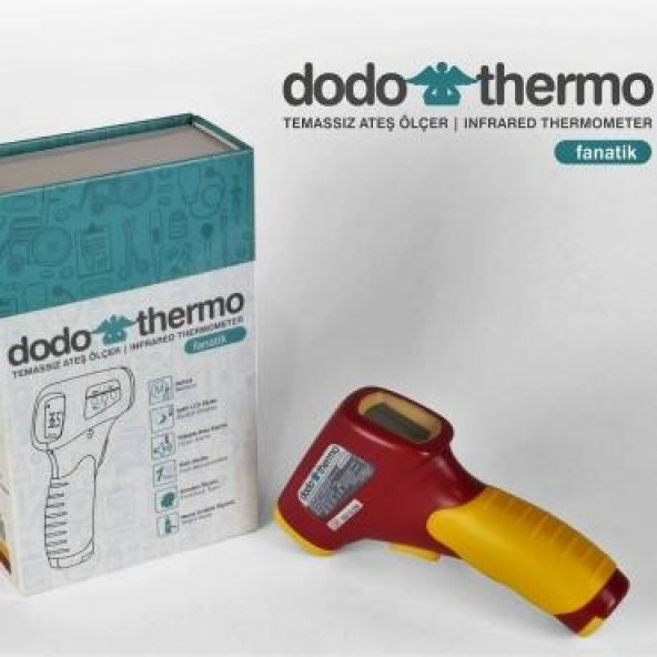 Dodo Thermo Dijital Temazsız Ateş Ölçer TARAFTAR GS / infrared Th