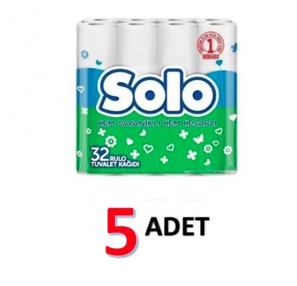 Solo 32li Tuvalet Kağıdı - 5 adet