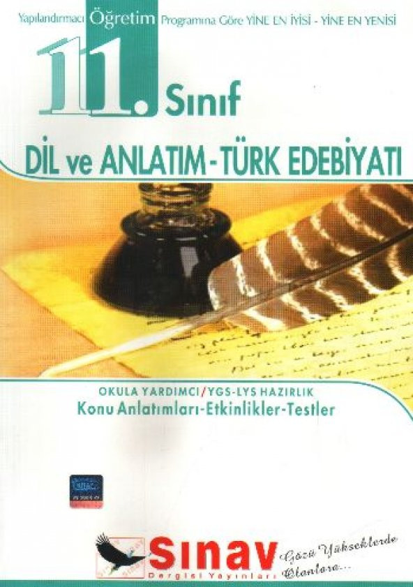 Sınav 11. Sınıf Dil ve Anlatım Türk Edebiyatı Konu Anlatımlı