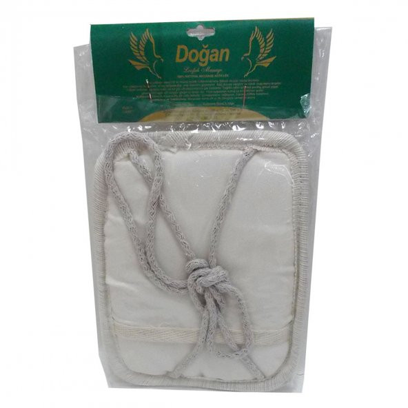 Doğal Kabak Lifi El Geçmeli Sırt ve Vücut Kesesi 15 X 22 - 4