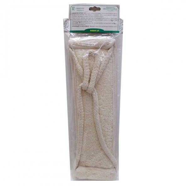 Doğal Kabak Lifi Uzun Sırt ve Vücut Kesesi 10x40 - 4