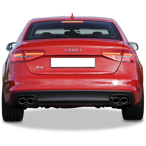 Audi A5 S5 Coupe Arka Tampon Eki - Difüzör  (Taiwan)
