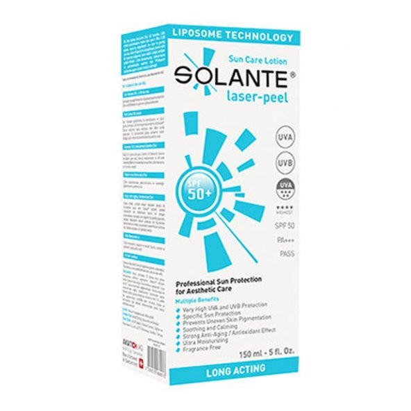 ​Solante Laser-Peel Spf50 Sun Care Lotion 150ml
