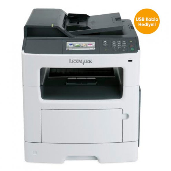 Lexmark MX417DE Mono Laser Fax,Tar,Fot 38ppm Dub,G.Eth. 2.5KTamDol(4.3"Touch)