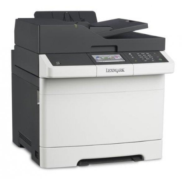 Lexmark CX417DE Renkli Lazer Yazıcı Tarayıcı Fotokopi Fax 30ppm 4.3" Touch