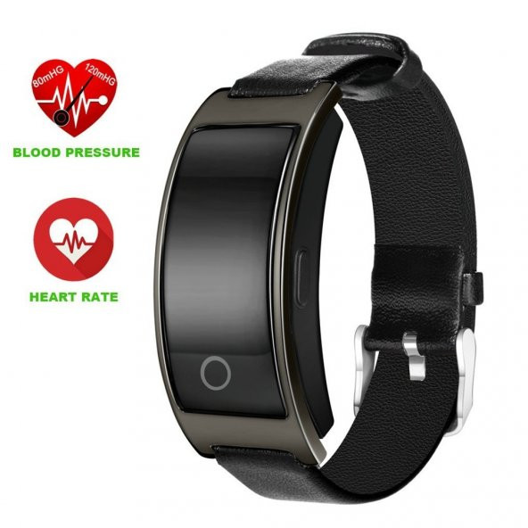 HRS-CK11S OLED Ekranlı Kalp atış hızı Ölçer Akıllı Bileklik