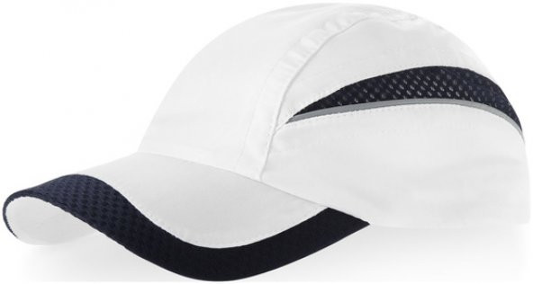 Slazenger 11101101 Şapka 6 Panel Beyaz Lacivert