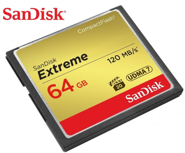 Sandisk Extreme 6GB CF Compact Flash Hafıza Kartı 120MB/s 800x